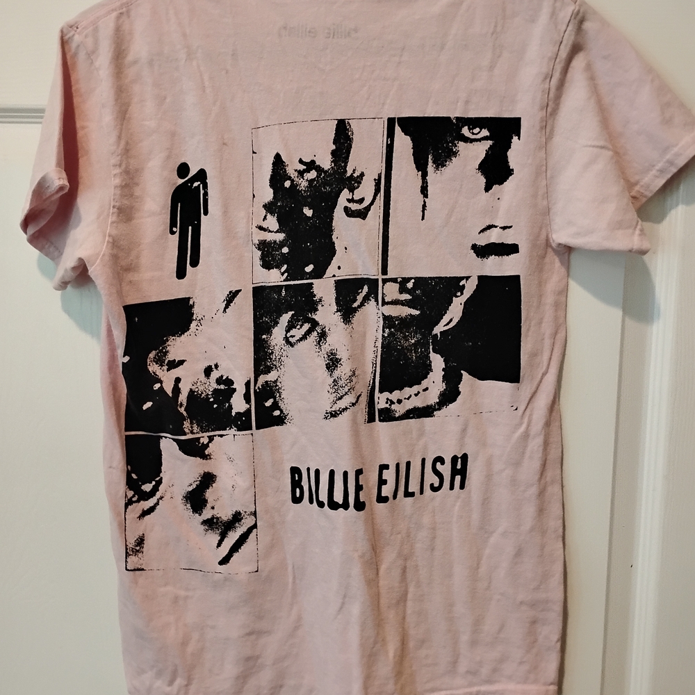 Pink Billie Eilish T-Shirt